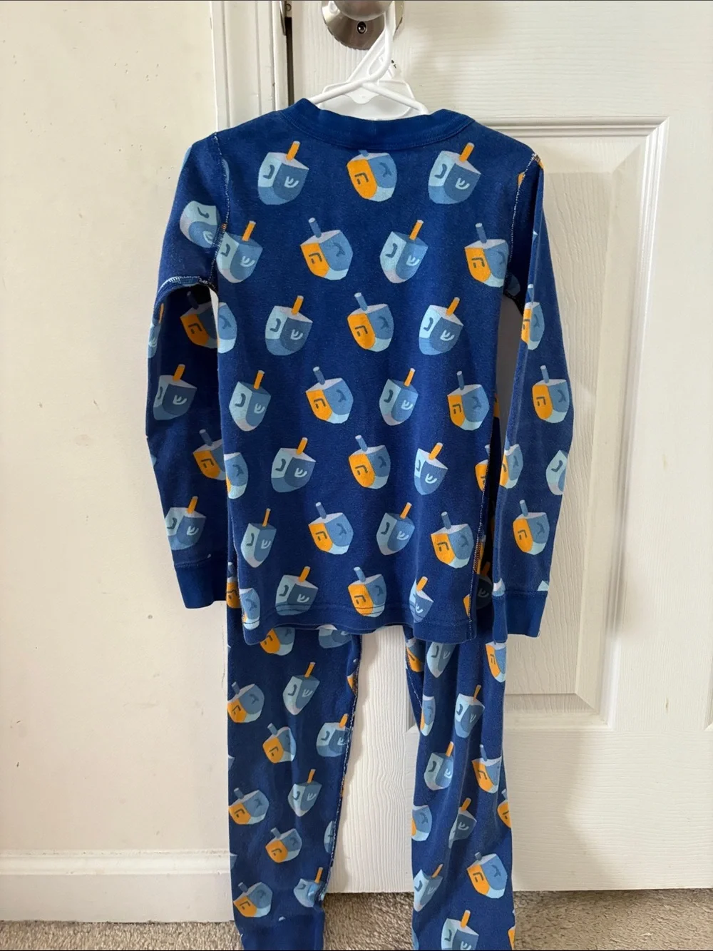 Hanna Andersson Dreidel Hanukkah Pajama Set